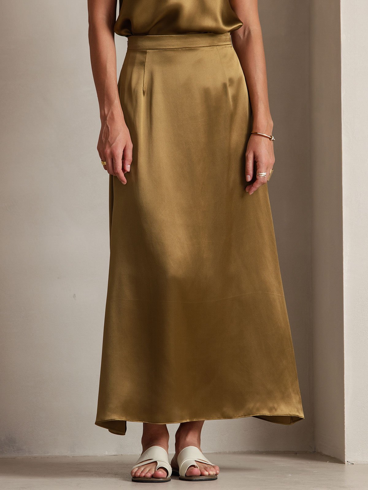 Reyanna™ | Siden Klassisk Maxikjol
