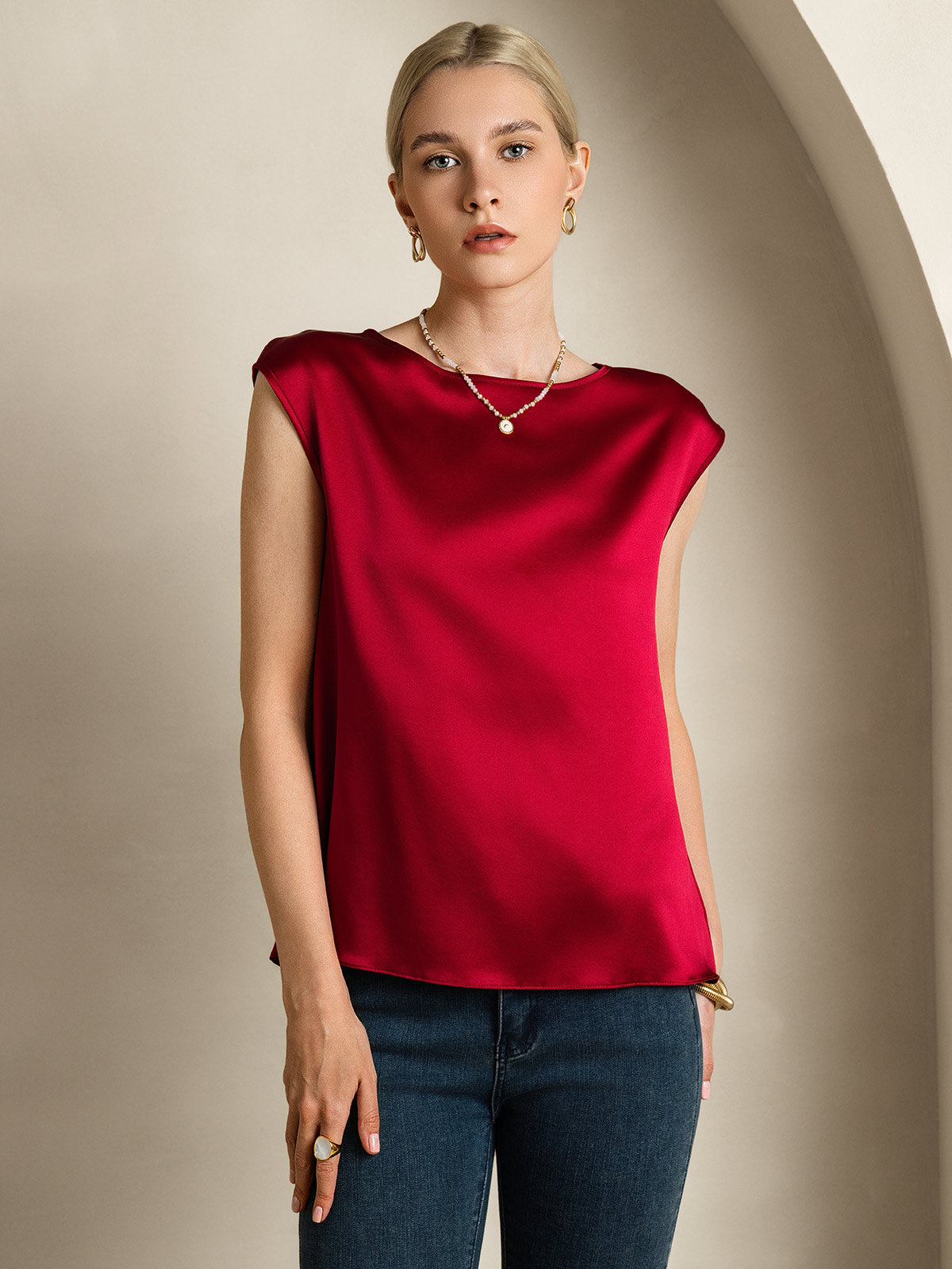 Reyanna™ | Silke Kappärmad Blus