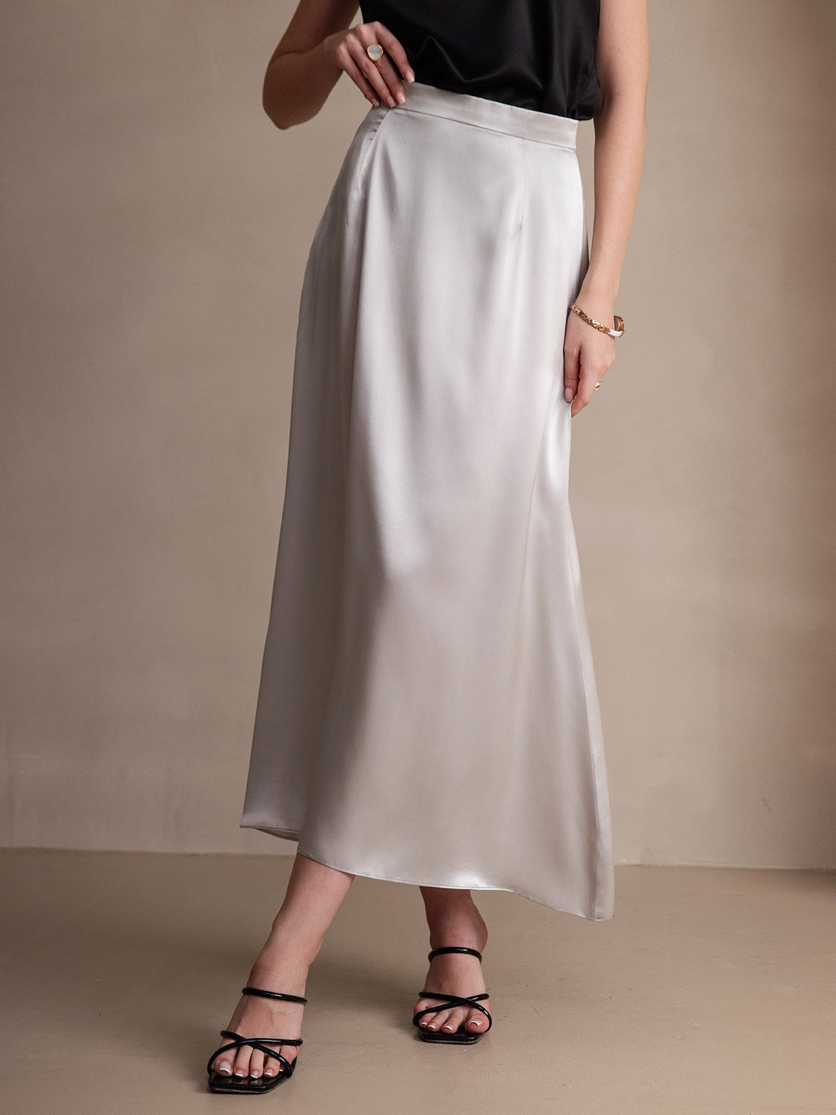Reyanna™ | Siden Klassisk Maxikjol