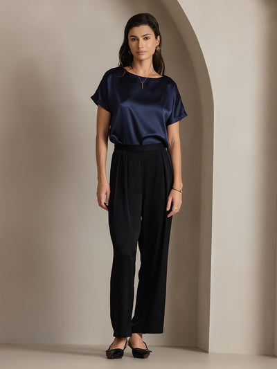Reyanna™ |Silkesklassisk Avslappnad T-shirt med Kort Ärme