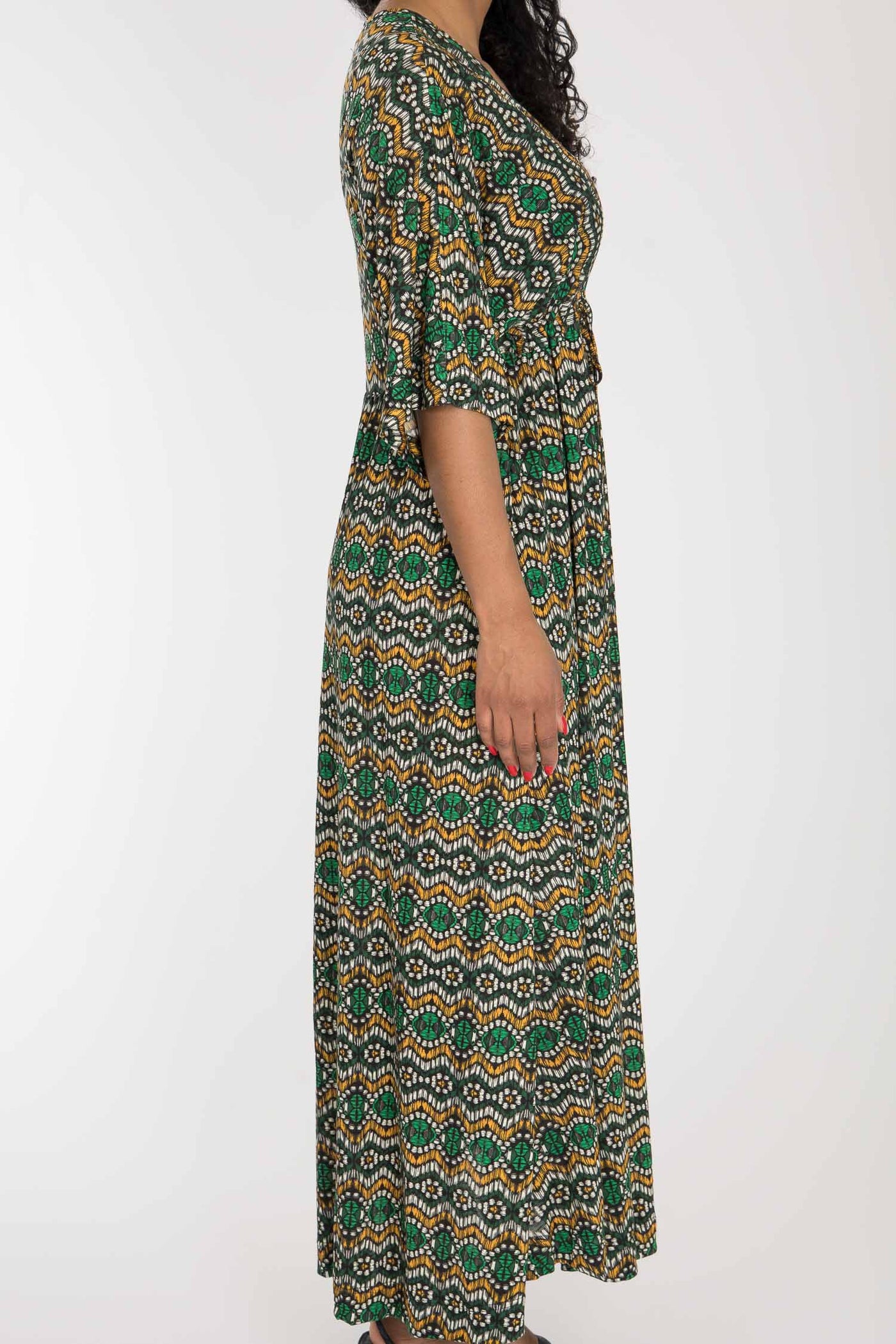 To wear everywhere maxi jersey dress - Green
