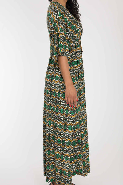 To wear everywhere maxi jersey dress - Green