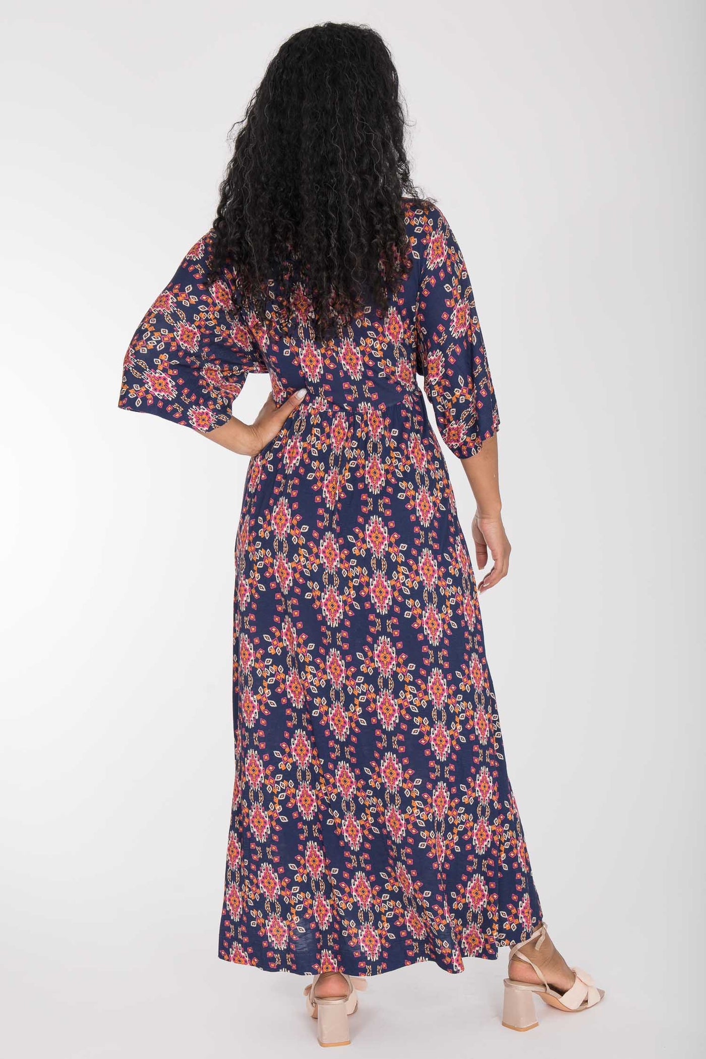 To wear everywhere maxi jersey dress - Navy