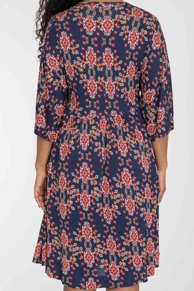 To wear everywhere short jersey dress - Navy