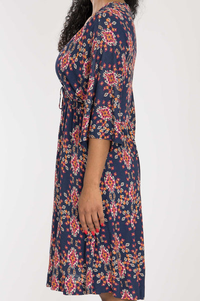 To wear everywhere short jersey dress - Navy