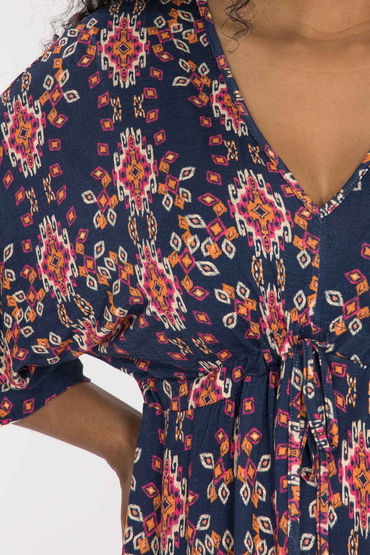 To wear everywhere short jersey dress - Navy