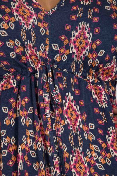 To wear everywhere short jersey dress - Navy