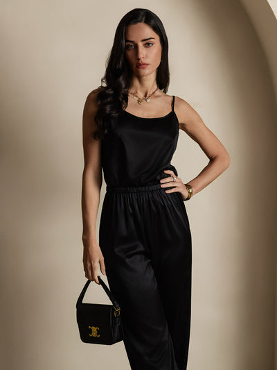 Reyanna™ | Silkes Avslappnad Spaghettiband Camisole-linne