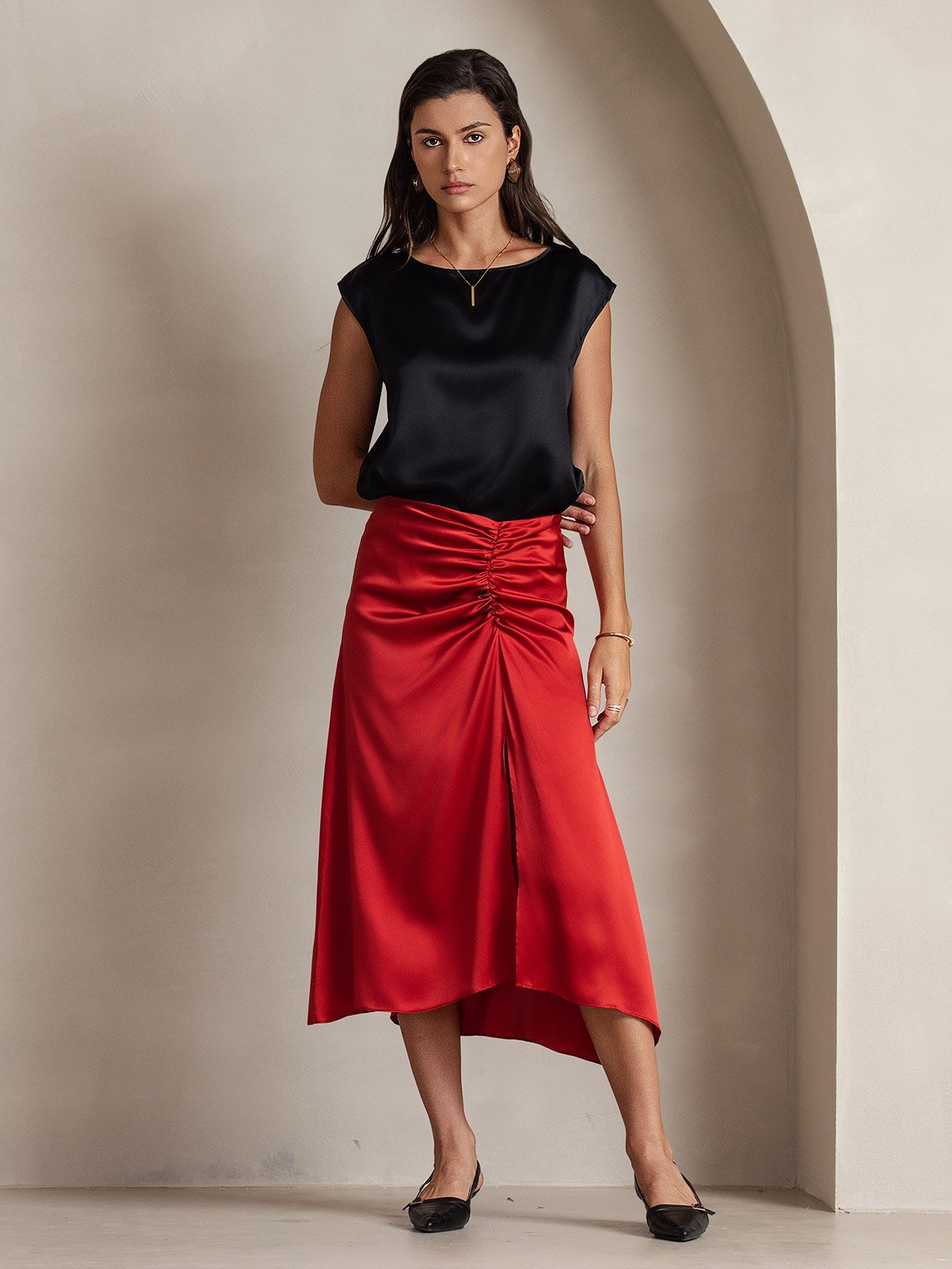 Reyanna™ | Silke Kappärmad Blus