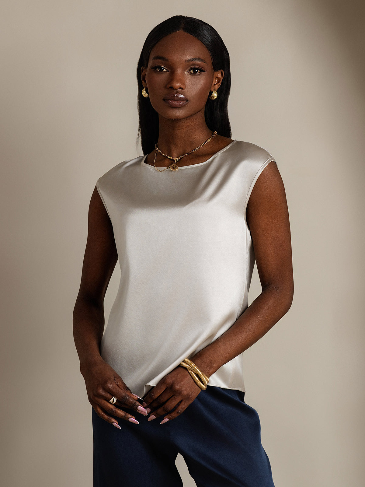 Reyanna™ | Silke Kappärmad Blus