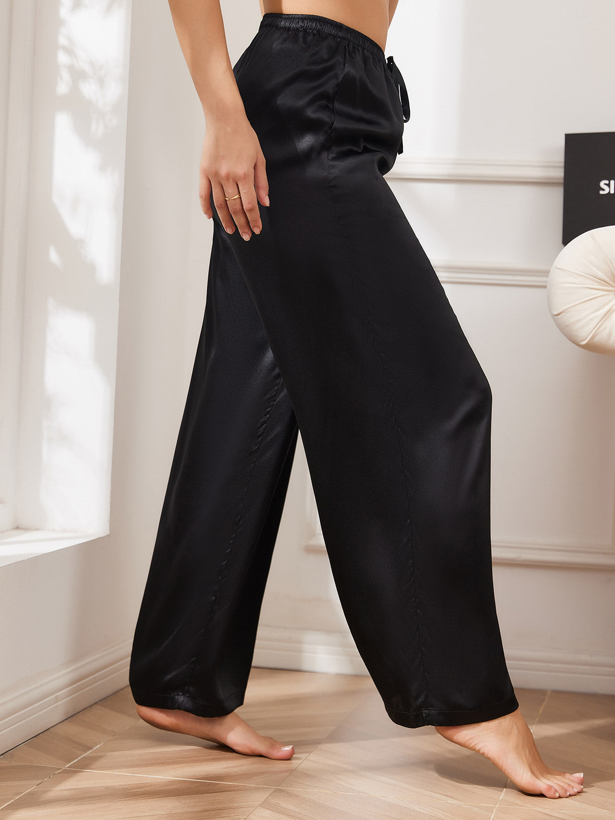 Reyanna™ | Rent Silke Casual Byxor