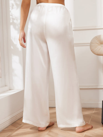 Reyanna™ | Ren Silke Avslappnade Byxor