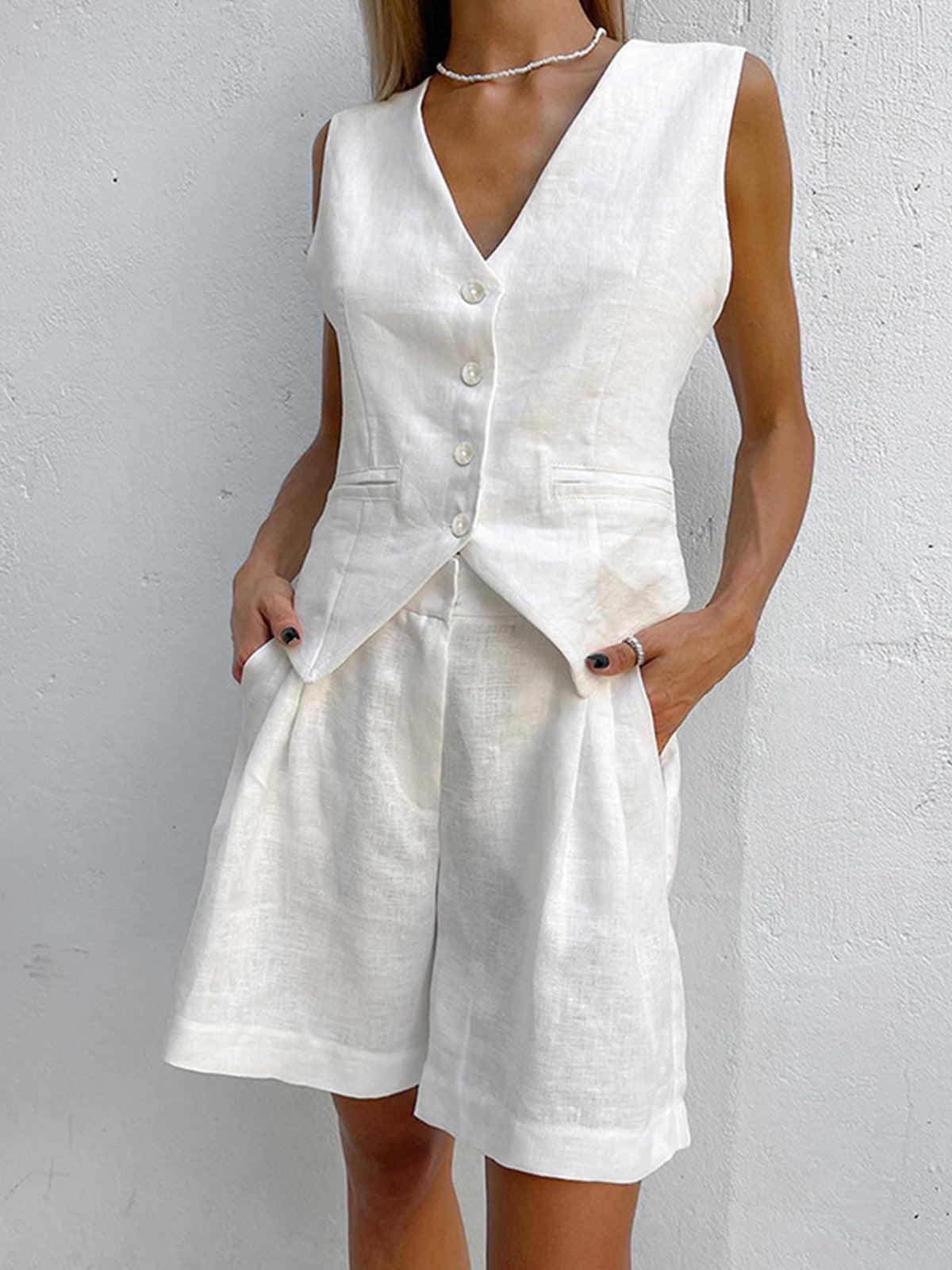 Reyanna™ | Paros Cover Up Two Piece Shorts Set