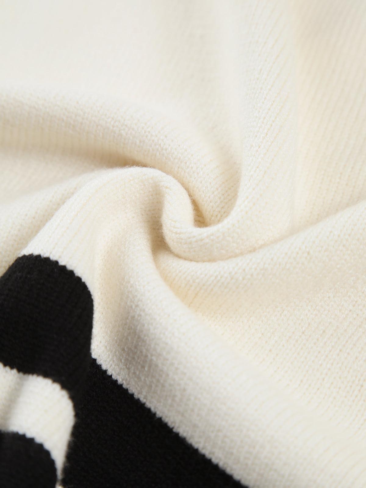 Reyanna™ | Miss Paris Mock Neck Stripe Sweater