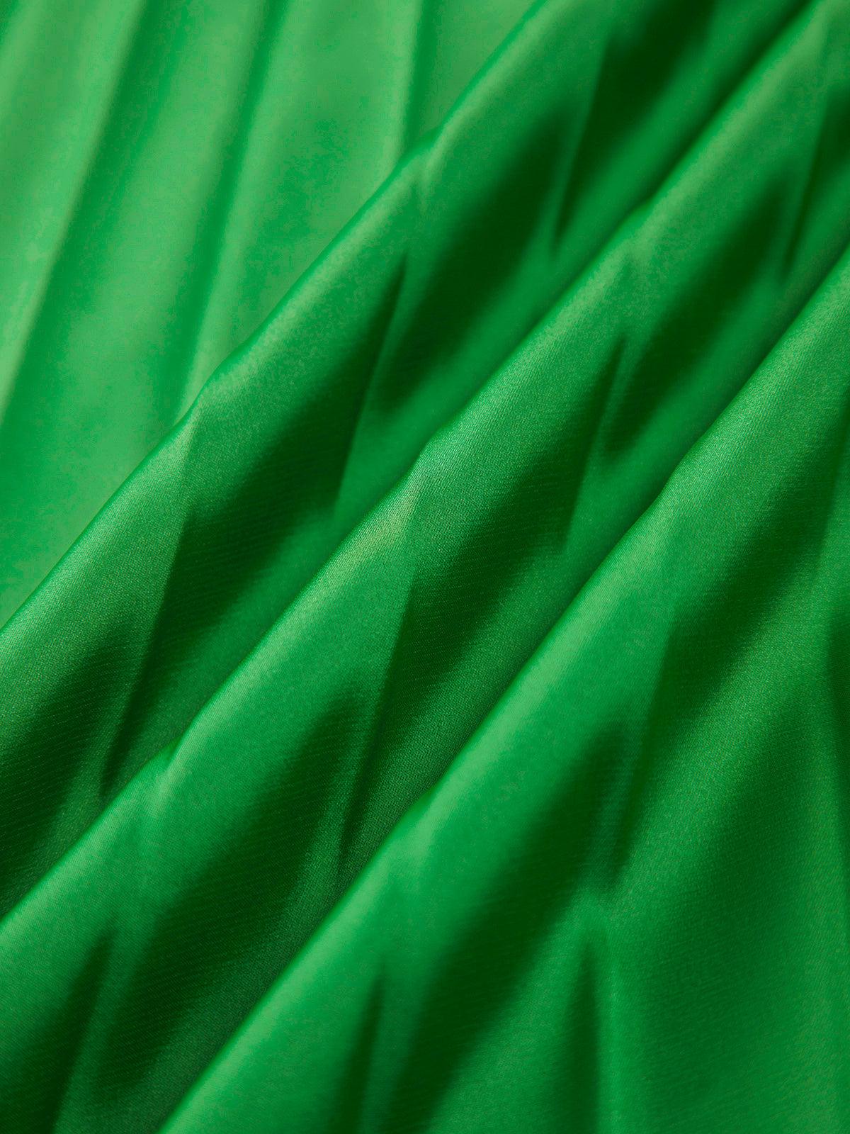 Reyanna™ | Bold In Pleat Satin Cutout Long Dress