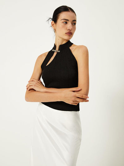 Reyanna™ | Asymmetrical Button Sweater Vest