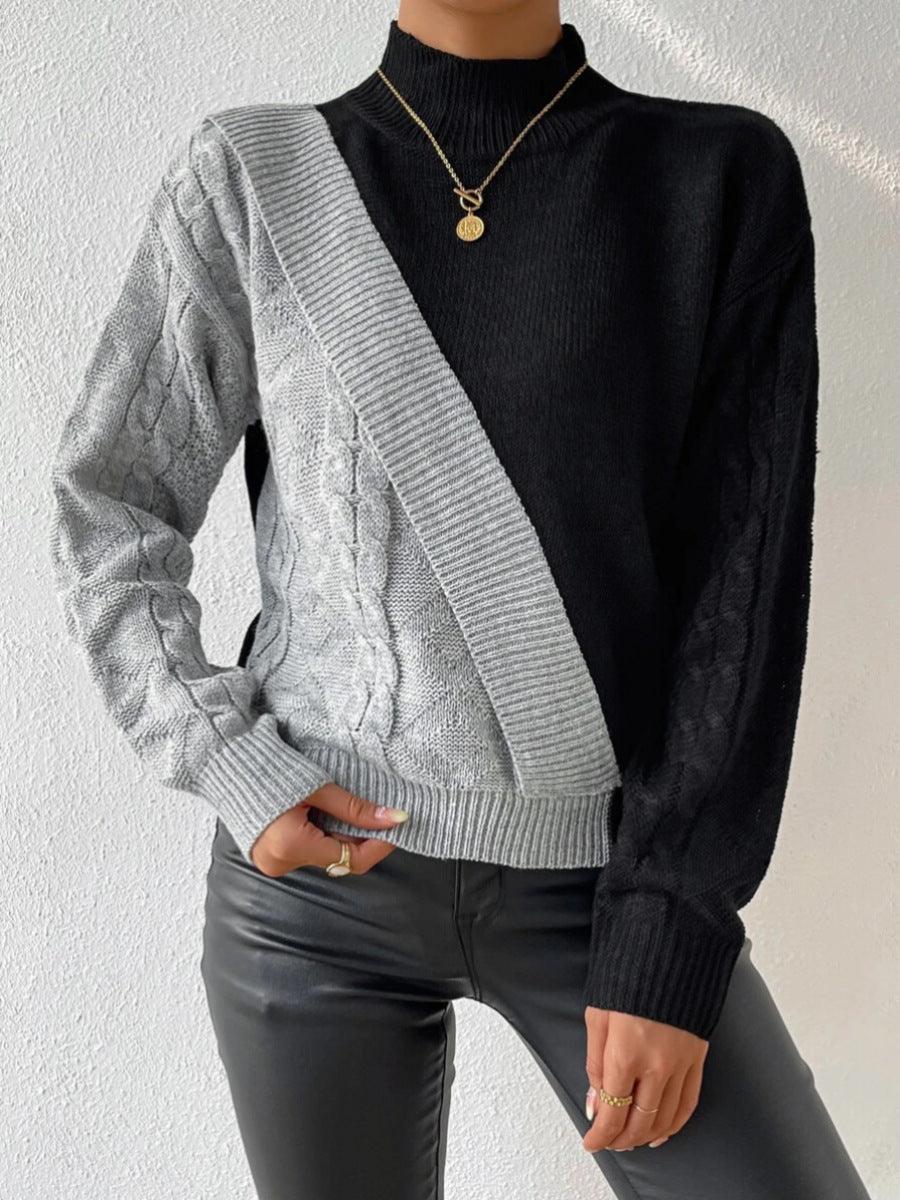 Reyanna™ | Color Block Pullover Sweater