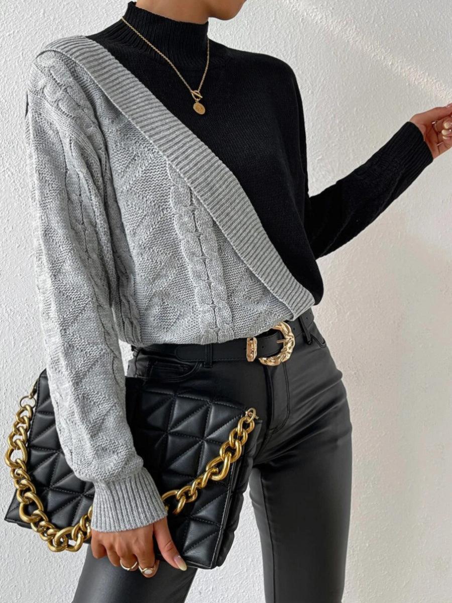 Reyanna™ | Color Block Pullover Sweater