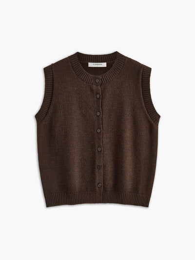 Reyanna™ | Casual Button Up Sweater Vest