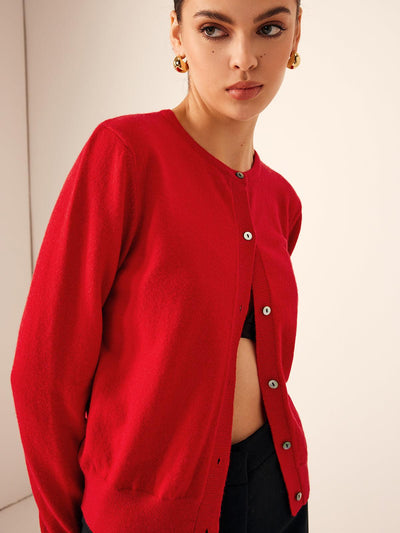 Reyanna™ | Button Down Cashmere-Blend Cardigan