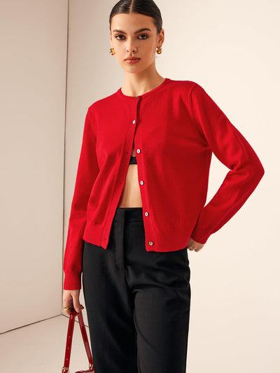 Reyanna™ | Button Down Cashmere-Blend Cardigan