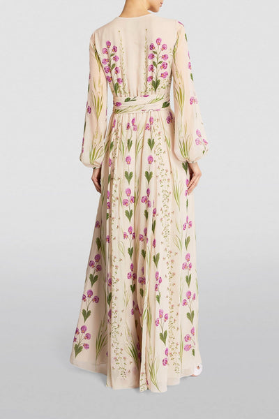 Reyanna™ | Floral Print Long Sleeve Maxi Dress