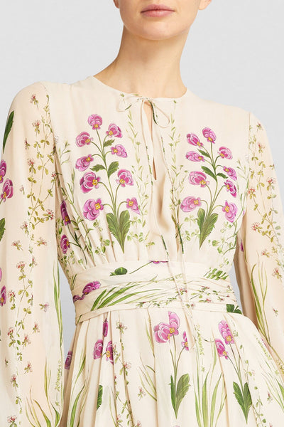 Reyanna™ | Floral Print Long Sleeve Maxi Dress