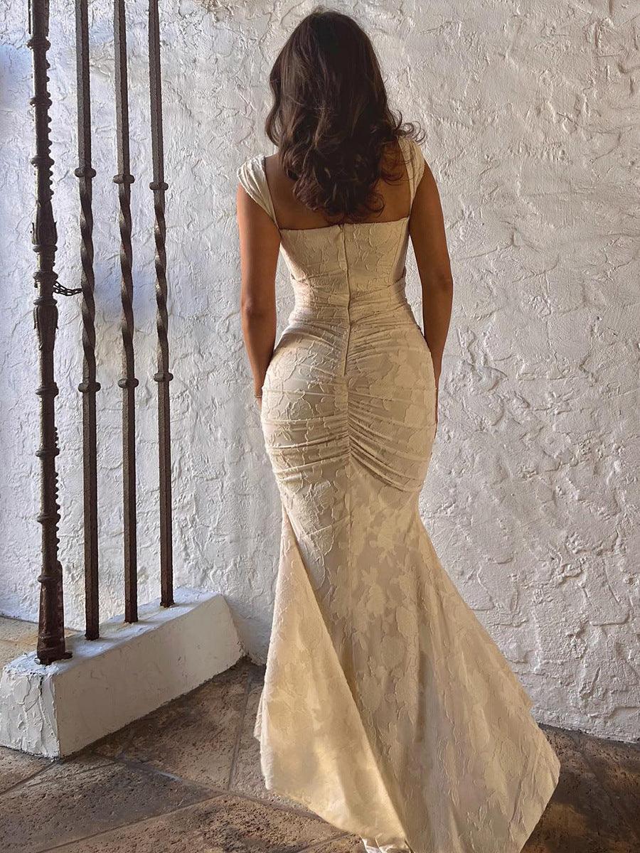 Reyanna™ | White floral maxi dress