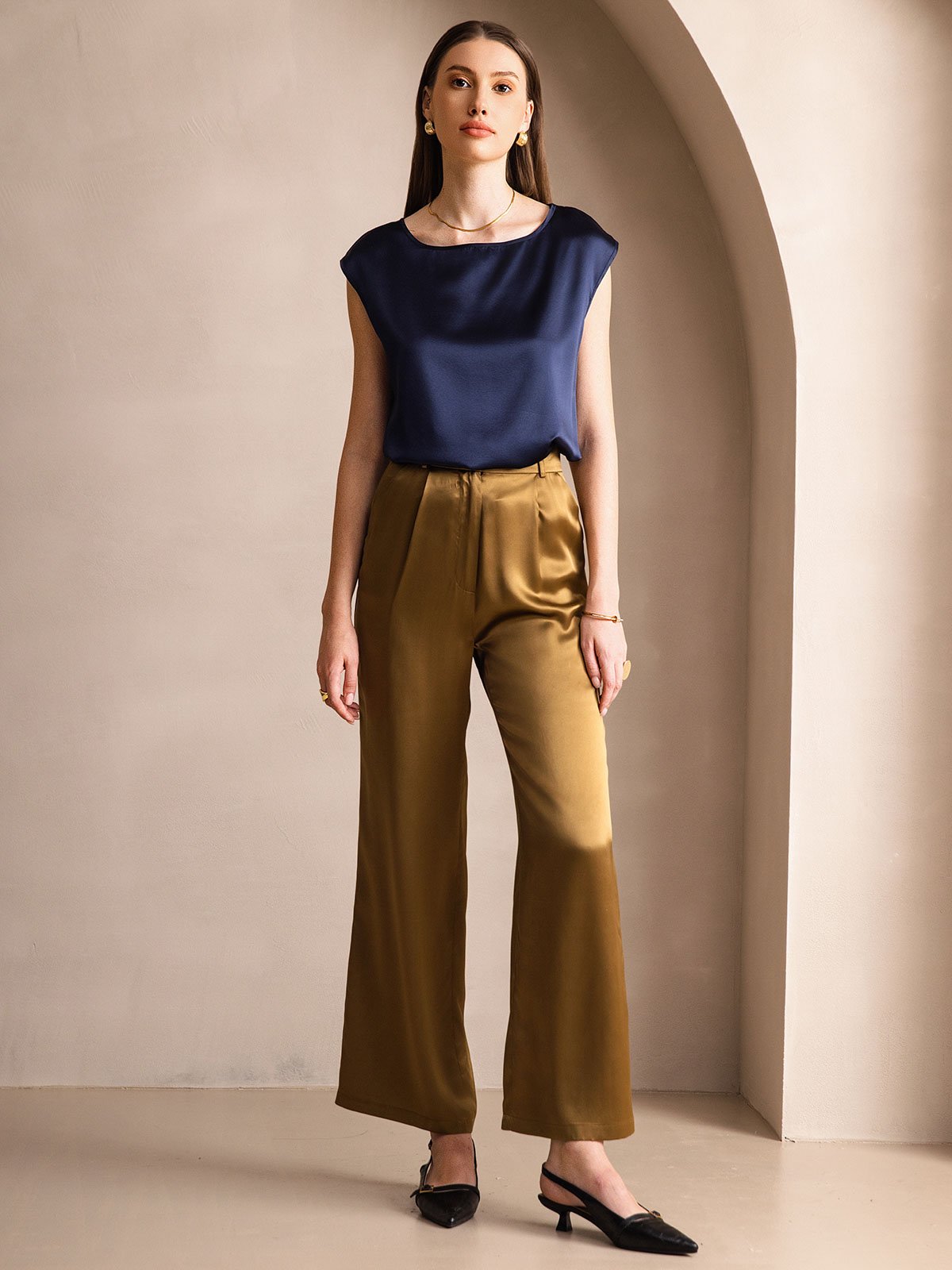 Reyanna™ | Silke Kappärmad Blus
