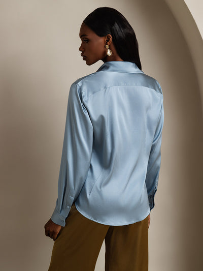 Reyanna™ | Basic Military Lapel Skjorta