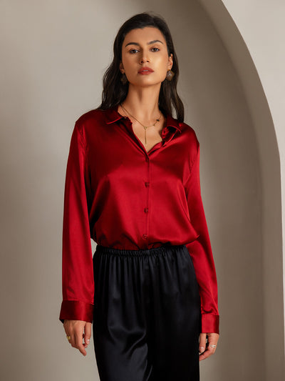 Reyanna™ | Basic Military Lapel Skjorta