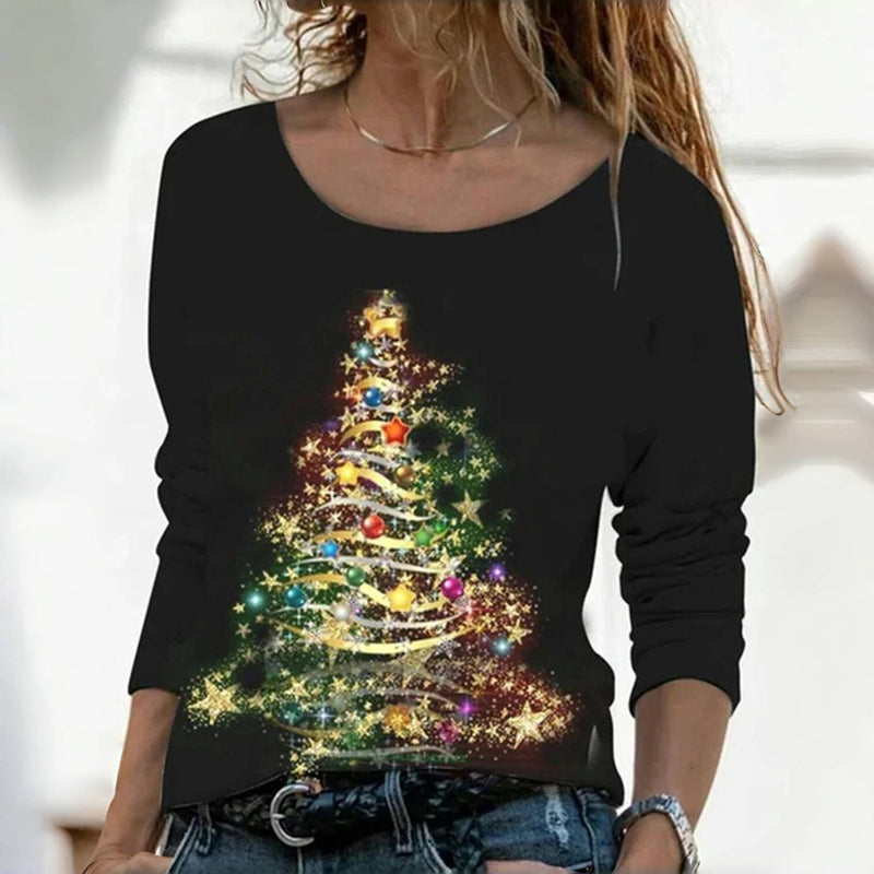Avslappnad Jul T-Shirt