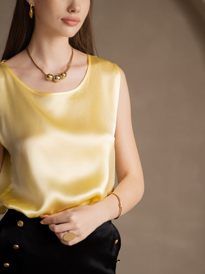 Reyanna™ | Silke Lounge Rund Hals Linne