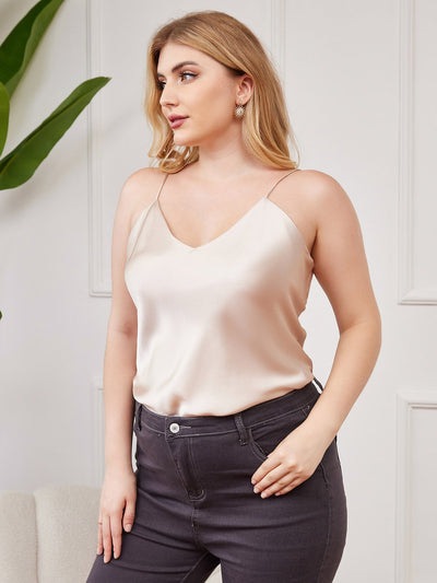 Reyanna™ | Ren Silke Spaghetti Band Plus Size Camisole