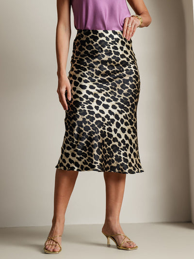 Reyanna™ | Elegant Basik Kjol i Ren Silke