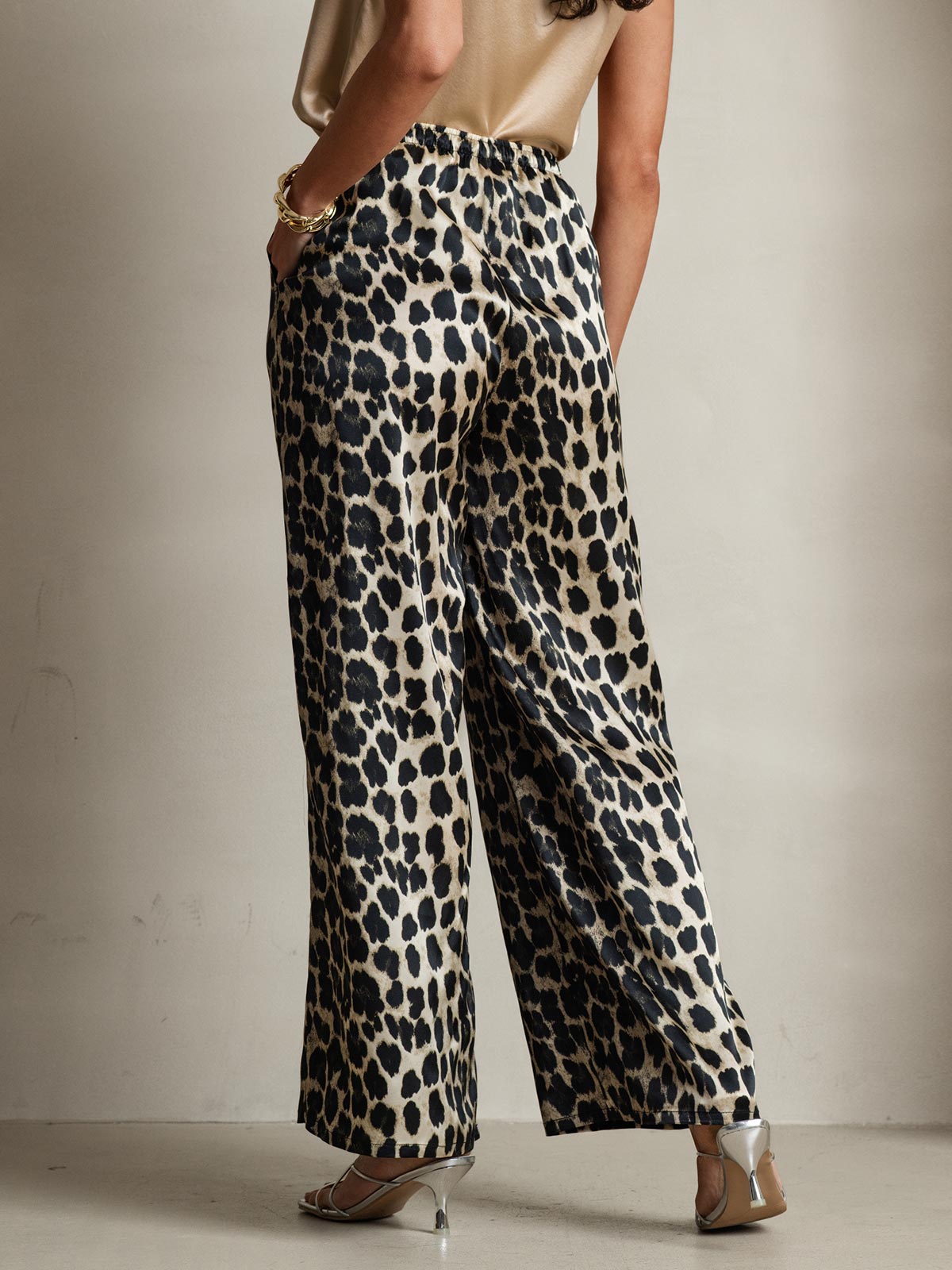 Reyanna™ | Rent Silke Casual Byxor
