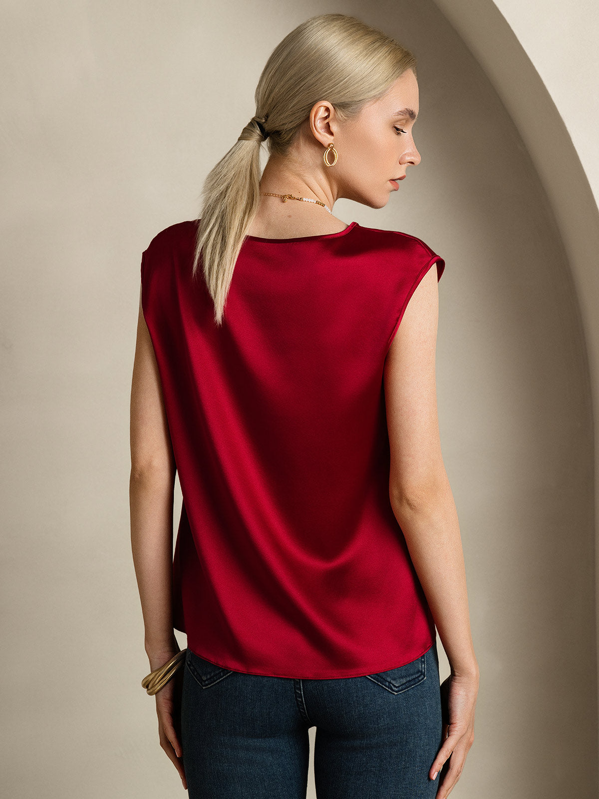 Reyanna™ | Silke Kappärmad Blus