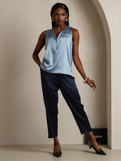 Reyanna™ | Silke Ärmlös V-hals Tanktop