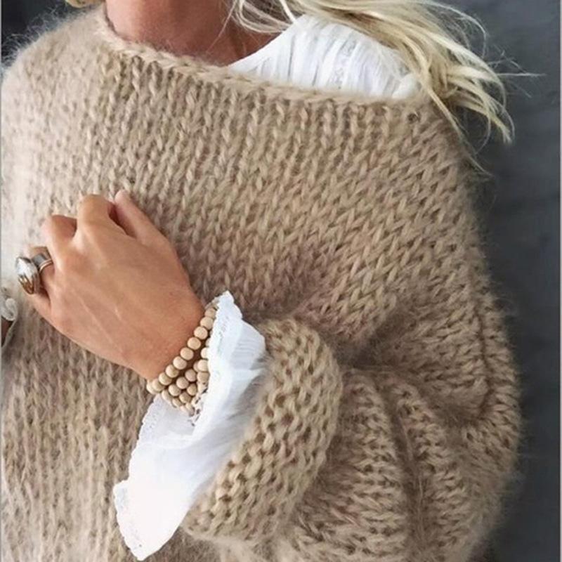 Reyanna™ | Casula Hollow Out  Mohair Sweater
