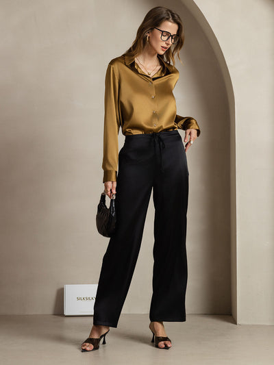 Reyanna™ | Basic Military Lapel Skjorta
