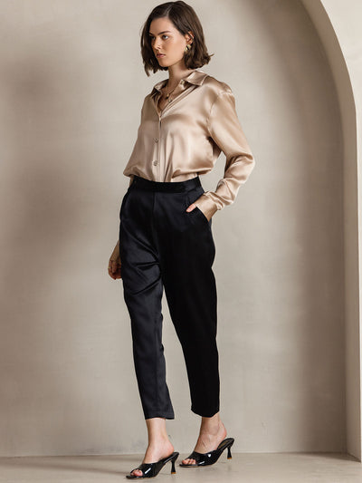 Reyanna™ | Basic Military Lapel Skjorta