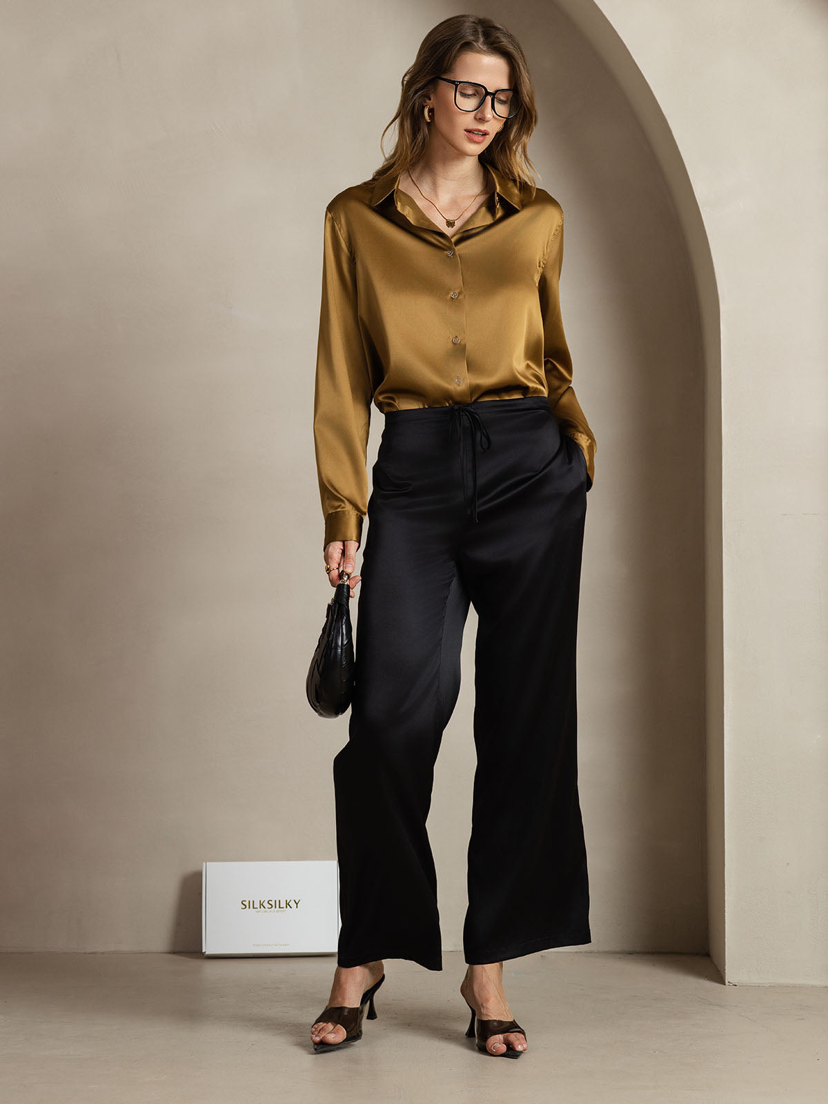 Reyanna™ | Basic Military Lapel Skjorta