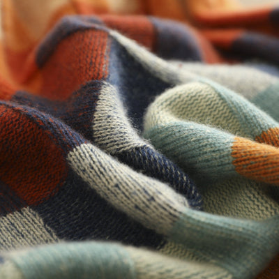 Reyanna™ | Casual Rainbow Plaid Sweater