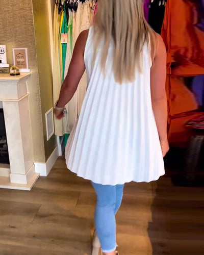 Reyanna |Disa | Ärmlös topp med volanger
