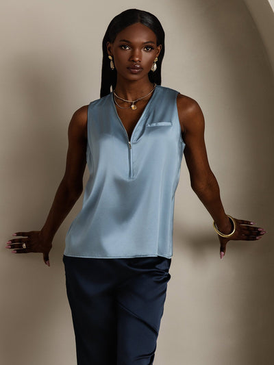 Reyanna™ | Silke Ärmlös V-hals Tanktop