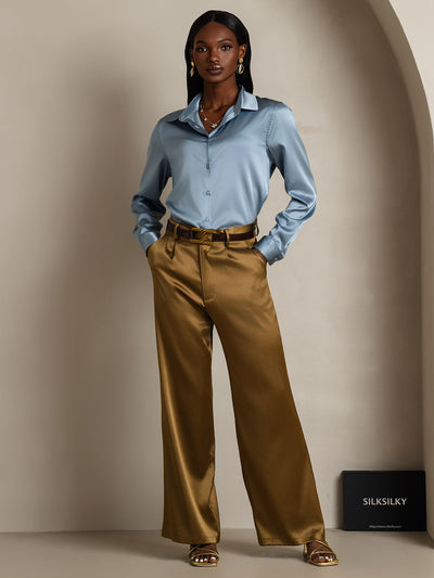 Reyanna™ | Basic Military Lapel Skjorta