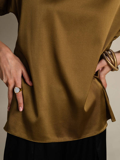 Reyanna™ |Silkesklassisk Avslappnad T-shirt med Kort Ärme