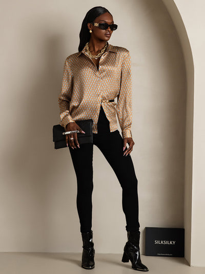 Reyanna™ | Basic Military Lapel Skjorta