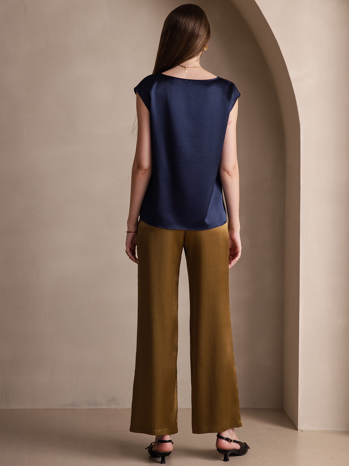 Reyanna™ | Silke Kappärmad Blus