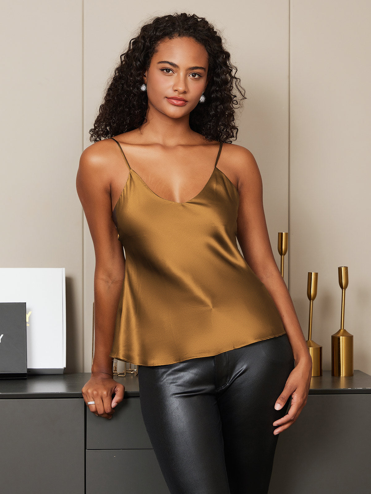 Reyanna™ | Ren Silke Spaghetti Strap Camisoles